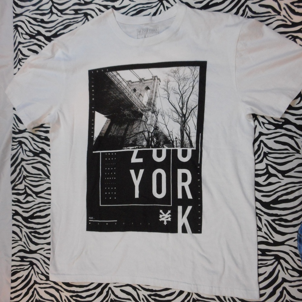 Zoo York White Tee Large